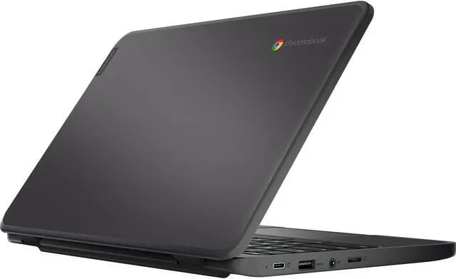 Alt view image 6 of 20 - Lenovo 100e Chromebook Gen 3 82UY0001US 11.6" Chromebook - HD - 1366 x 768 - Intel Celeron N4500 Dual-core (2 Core) 1.10 GHz - 4 GB Total RAM - 64 GB Flash Memory - Gray - Intel Chip - Chrome OS