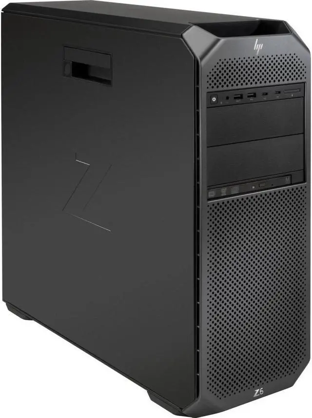 Alt view image 3 of 9 - HP Z6 G4 Workstation - Intel Xeon Gold Dodeca-core (12 Core) 4214R 2.40 GHz - 32 GB DDR4 SDRAM RAM - 512 GB SSD - Tower - Intel C622 Chip - Windows 11 Pro - NVIDIA RTX A4000 16 GB Graphics - DVD-Write