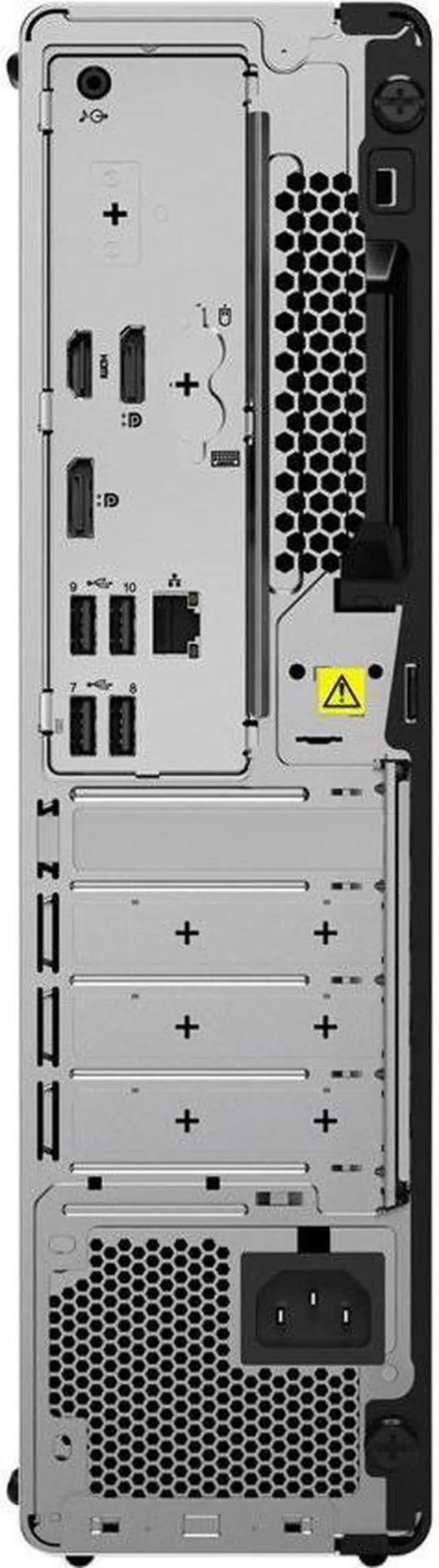 Alt view image 5 of 17 - Lenovo ThinkCentre M70s Gen 3 11T80034US Desktop Computer - Intel Core i5 12th Gen i5-12400 Hexa-core (6 Core) 2.50 GHz - 16 GB RAM DDR4 SDRAM - 512 GB NVMe M.2 PCI Express PCI Express NVMe 4.0 x4 SSD