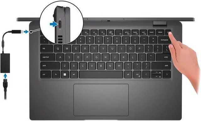 Alt view image 7 of 10 - Dell Latitude 7000 7430 14" Notebook - Full HD - 1920 x 1080 - Intel Core i7 12th Gen i7-1265U Deca-core (10 Core) - 16 GB Total RAM - 16 GB On-board Memory - 256 GB SSD - Carbon Fiber - Intel Ch