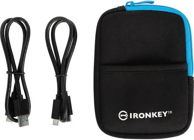 Alt view image 9 of 20 - Kingston IronKey Vault Privacy 80 960GB External SSD | FIPS 197 | XTS-AES 256GB Encrypted | Touch Screen PIN | Secure Data Protection | IKVP80ES/960G