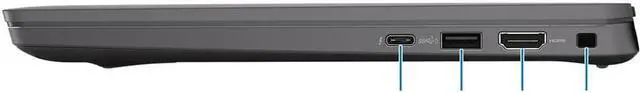 Alt view image 5 of 16 - Dell Latitude 7330 13.3" 16GB 512GB SSD Core i7-1255U 3.5GHz Win10P, Carbon Fiber