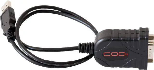 Alt view image 13 of 14 - Codi USB To Serial Adapter Cable