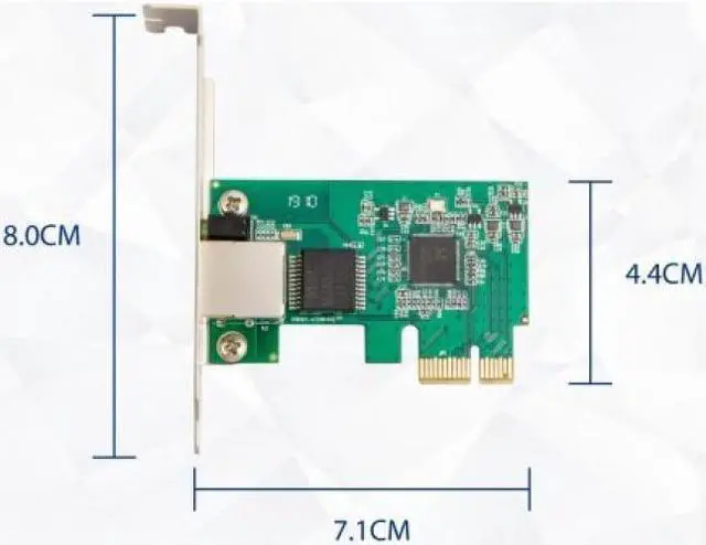 Alt view image 11 of 13 - Syba 2.5 Gigabit Ethernet PCI Express PCI-E Network Controller Card 10/100/1000/25000 Mbps RJ45 LAN Adapter Converter for Desktop PC