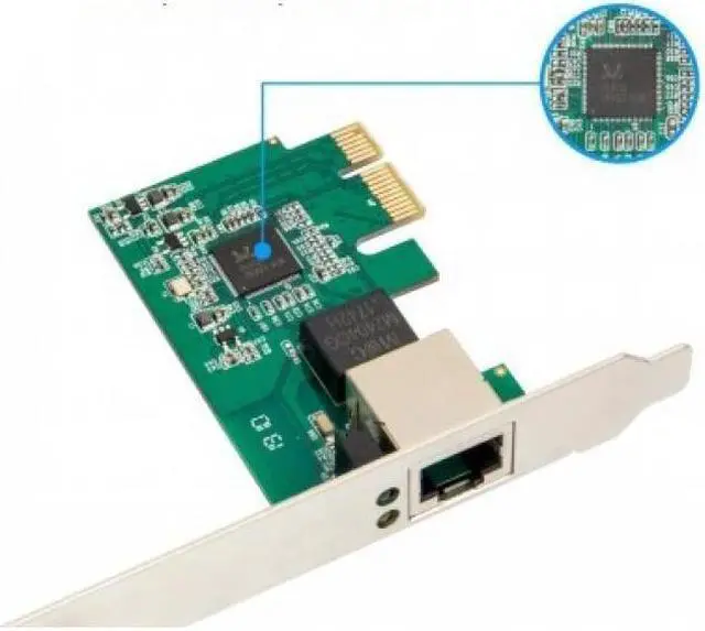 Alt view image 12 of 13 - Syba 2.5 Gigabit Ethernet PCI Express PCI-E Network Controller Card 10/100/1000/25000 Mbps RJ45 LAN Adapter Converter for Desktop PC