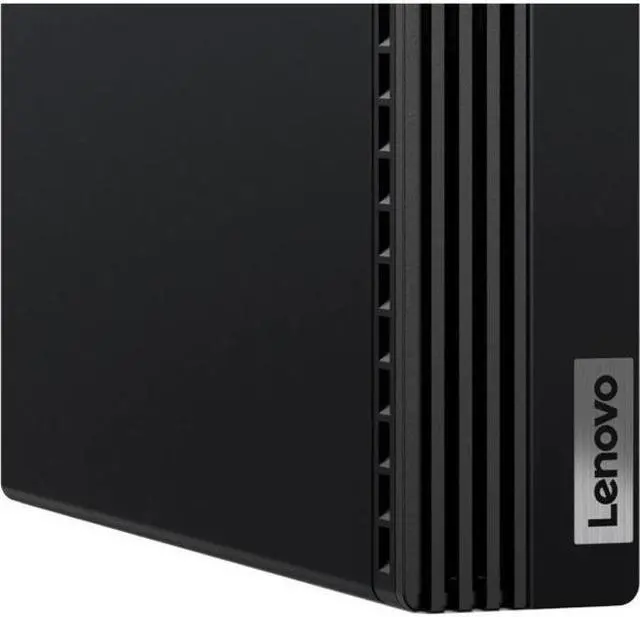 Alt view image 5 of 20 - Lenovo ThinkCentre M80q 11DN008NUS Desktop Computer - Intel Core i7 10th Gen i7-10700T Octa-core (8 Core) 2 GHz - 16 GB RAM DDR4 SDRAM - 256 GB NVMe M.2 PCI Express PCI Express NVMe SSD - Tiny - Black