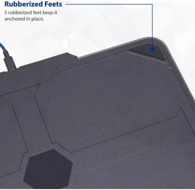 Alt view image 13 of 17 - SYBA MULTIMEDIA INC CL-ACC53004 RGB HARD SURFACE MOUSE PAD