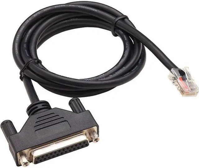 Alt view image 12 of 17 - DIGI INTERNATIONAL DIGI RJ45M TO DB25F CONVERTER 4FT 76000199