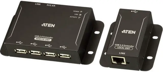 Alt view image 4 of 5 - USB 2.0 4-PORT CAT5 EXTENDER 165 FT