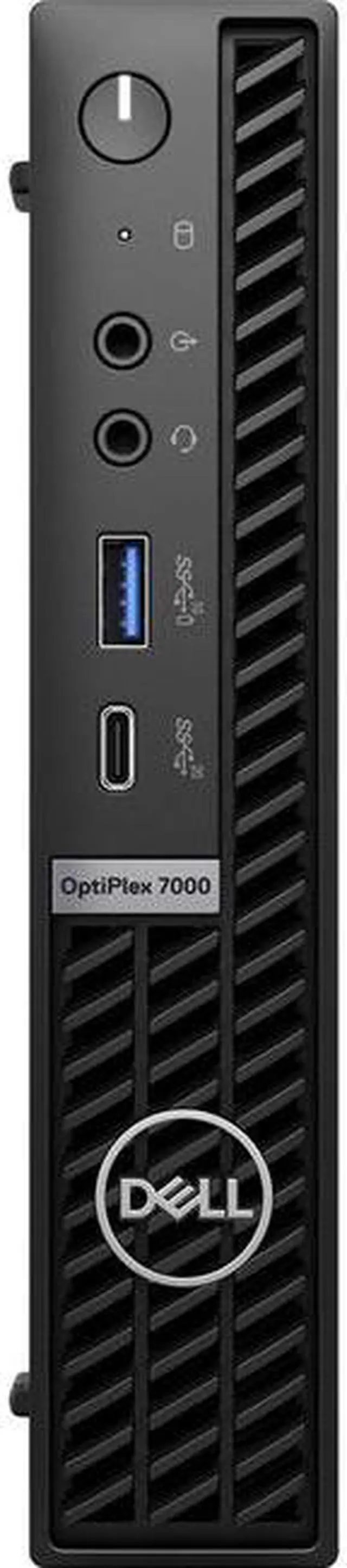 Alt view image 2 of 11 - Dell OptiPlex 7000 Desktop Computer - Intel Core i5 12th Gen i5-12500T Hexa-core (6 Core) 2 GHz - 8 GB RAM DDR4 SDRAM - 256 GB M.2 PCI Express NVMe 3.0 x4 SSD - Micro PC - Black