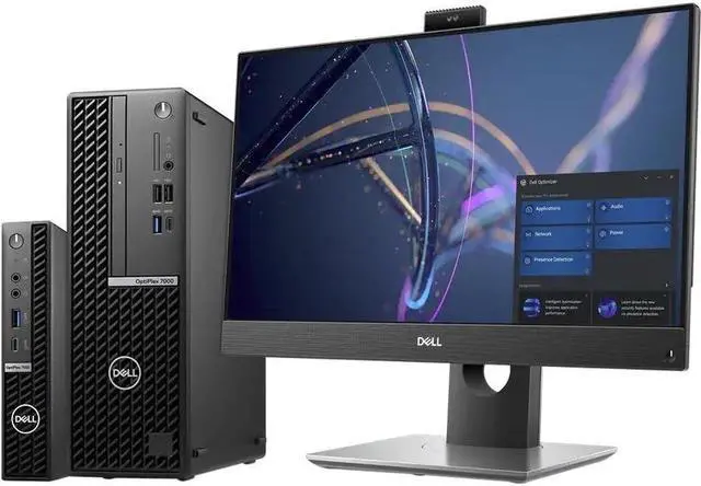 Alt view image 6 of 11 - Dell OptiPlex 7000 Desktop Computer - Intel Core i5 12th Gen i5-12500T Hexa-core (6 Core) 2 GHz - 8 GB RAM DDR4 SDRAM - 256 GB M.2 PCI Express NVMe 3.0 x4 SSD - Micro PC - Black