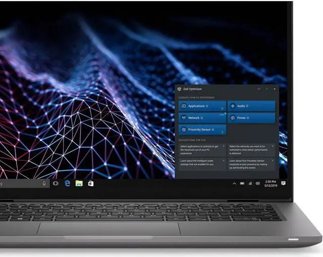 Alt view image 6 of 9 - Dell Latitude 7000 7430 14" Notebook - Full HD - 1920 x 1080 - Intel Core i7 12th Gen i7-1270P Dodeca-core (12 Core) - 16 GB Total RAM - 16 GB On-board Memory - 512 GB SSD - Carbon Black - Intel