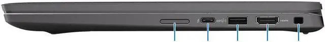 Alt view image 7 of 9 - Dell Latitude 7000 7430 14" Notebook - Full HD - 1920 x 1080 - Intel Core i7 12th Gen i7-1270P Dodeca-core (12 Core) - 16 GB Total RAM - 16 GB On-board Memory - 512 GB SSD - Carbon Black - Intel