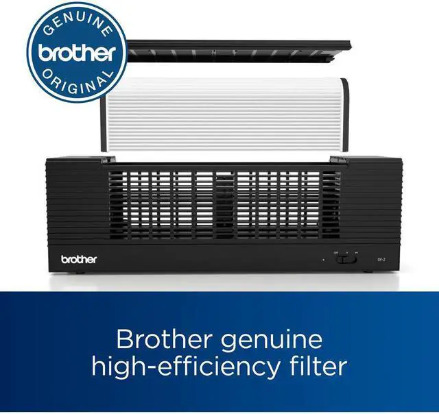 Alt view image 5 of 15 - Brother AirSure DF-2 Dynamic Filtration Tabletop and Portable Air Purifier