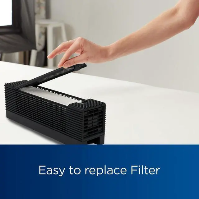 Alt view image 8 of 15 - Brother AirSure DF-2 Dynamic Filtration Tabletop and Portable Air Purifier