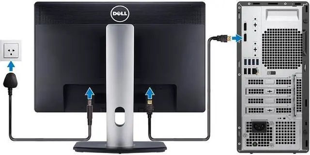 Alt view image 3 of 12 - Dell OptiPlex 5000 Desktop Computer - Intel Core i7 12th Gen i7-12700 Dodeca-core (12 Core) 2.10 GHz - 16 GB RAM DDR4 SDRAM - 512 GB M.2 PCI Express NVMe 3.0 x4 SSD - Tower - Black