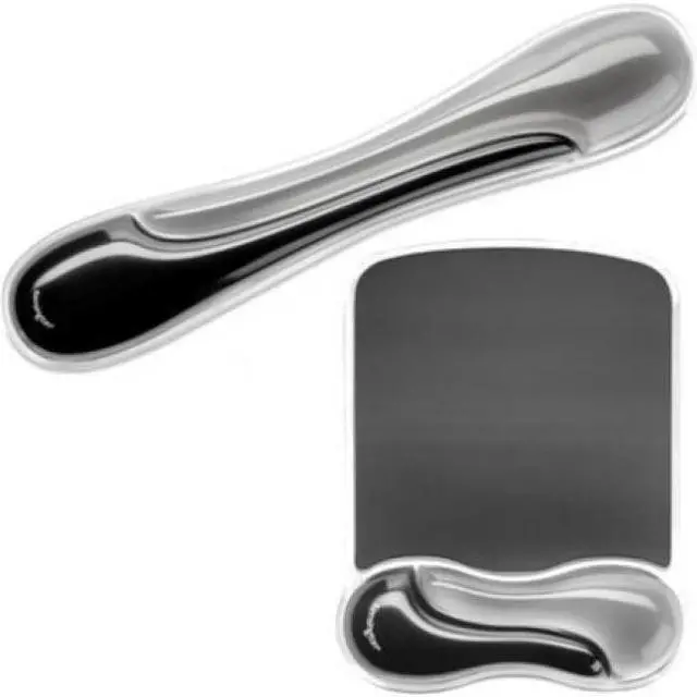 Alt view image 7 of 15 - Kensington Duo Gel Keyboard Wrist Rest K62395US