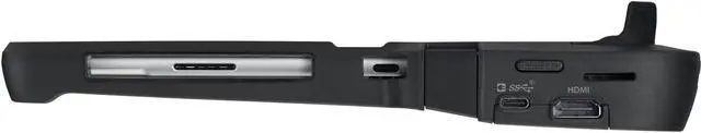 Alt view image 7 of 15 - Kensington BlackBelt Rugged Carrying Case Microsoft Surface Pro 8 Notebook, Card Reader - Black - TAA Compliant - Drop Resistant - Silicon, Thermoplastic Elastomer (TPE), Polycarbonate, Acrylonitrile