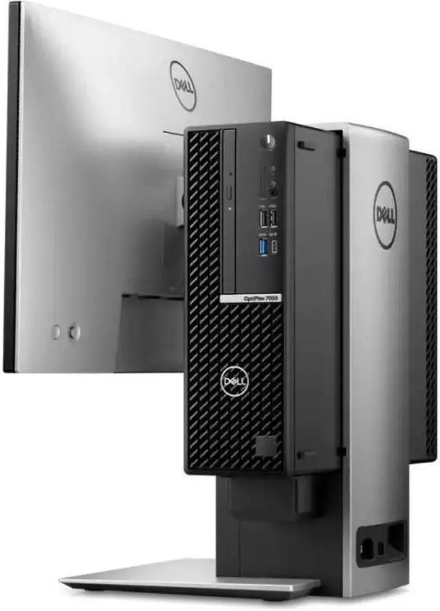 Alt view image 2 of 10 - Dell OptiPlex 7000 Desktop Computer - Intel Core i7 12th Gen i7-12700 Dodeca-core (12 Core) 2.10 GHz - 32 GB RAM DDR4 SDRAM - 512 GB M.2 PCI Express NVMe 3.0 x4 SSD - Small Form Factor - Black - Intel