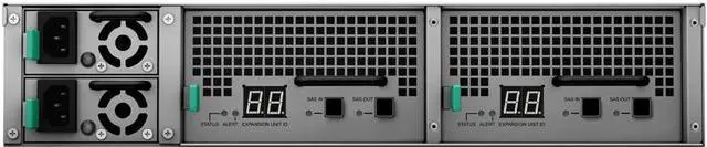 Alt view image 7 of 7 - Synology RXD1219sas 12 x 3.5/2.5" SAS HDD/SSD (drives not included) 3.5" Drive Bays 1 x SAS IN
1 x SAS OUT RAID Sub-System