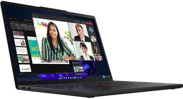 Alt view image 4 of 19 - Lenovo ThinkPad X13s Gen 1 21BX0013US 13.3" Touchscreen Notebook - WUXGA - 1920 x 1200 - Qualcomm 3 GHz - 16 GB Total RAM - 16 GB On-board Memory - 256 GB SSD - Thunder Black - Qualcomm Snapdrago