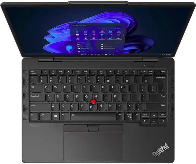 Alt view image 6 of 19 - Lenovo ThinkPad X13s Gen 1 21BX0013US 13.3" Touchscreen Notebook - WUXGA - 1920 x 1200 - Qualcomm 3 GHz - 16 GB Total RAM - 16 GB On-board Memory - 256 GB SSD - Thunder Black - Qualcomm Snapdrago