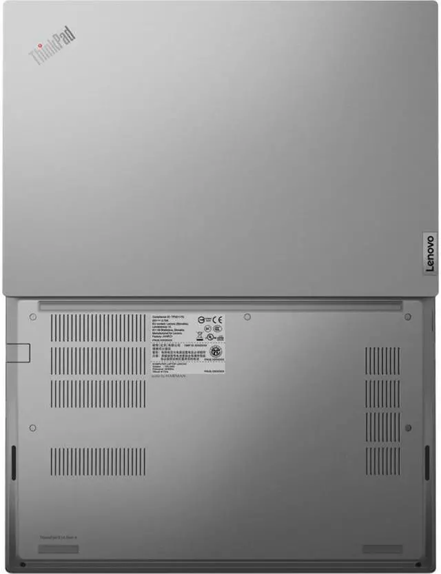 Alt view image 6 of 20 - Lenovo ThinkPad E14 Gen 4 21EB001WUS 14" Notebook - Full HD - 1920 x 1080 - AMD Ryzen 7 5825U Octa-core (8 Core) 2 GHz - 16 GB Total RAM - 8 GB On-board Memory - 512 GB SSD - Mineral Metallic - A