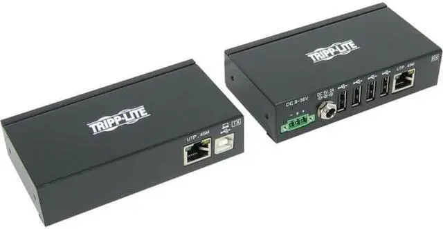 Alt view image 6 of 19 - USB OVER CAT5CAT6 EXTENDER KIT 4PORT