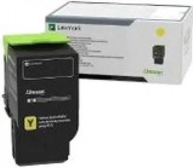 Alt view image 9 of 10 - Lexmark 78C0U40 Cs521dn Cs622de Cx622ade Cx625ade Cx625adhe Ultra High Yield Yellow Toner Cartridge [7 000 Yield]. Save Time Money And The Environment With Genuine Lexmark Supplies.