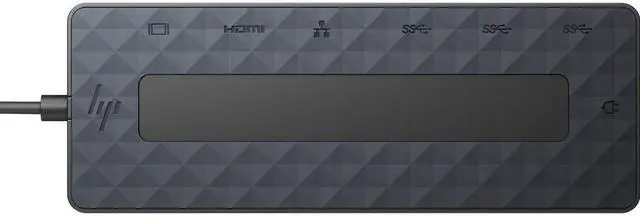 Alt view image 7 of 20 - HP Universal USB-C Multiport Docking Station 50H55AA