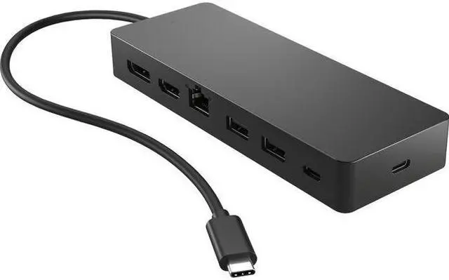 Alt view image 6 of 20 - HP Universal USB-C Multiport Docking Station 50H55AA