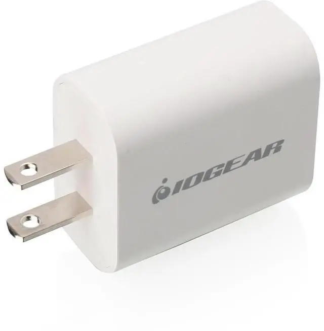 Alt view image 2 of 14 - IOGEAR GPAWC20W White GearPower Compact USB-C 20W Charger