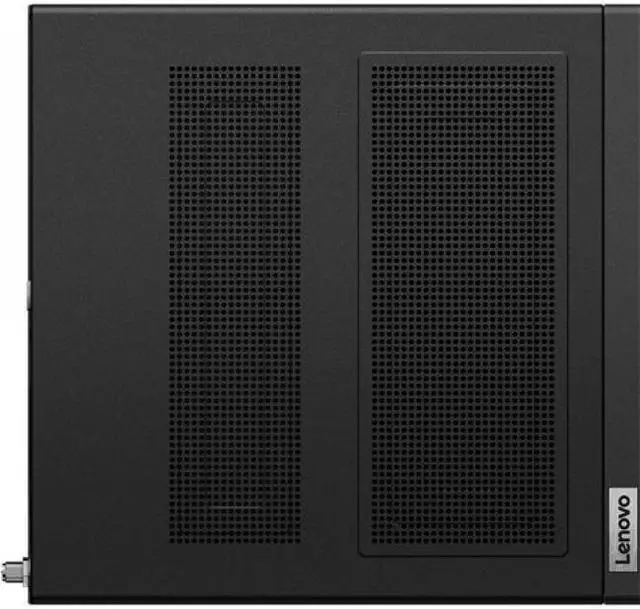 Alt view image 7 of 9 - Lenovo ThinkStation P350 30EF001HUS Workstation - 1 x Intel Core i5 Hexa-core (6 Core) I5-11400T 11th Gen 1.30 GHz - 8 GB DDR4 SDRAM RAM - 256 GB SSD - Tiny - Raven Black - Windows 10 Pro 64-bit - NVI