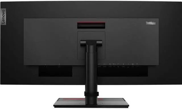 Alt view image 3 of 17 - Lenovo ThinkVision P34W-20 34" UW-QHD Curved Screen WLED LCD Monitor - 21:9 - Raven Black - 34" Class - In-plane Switching (IPS) Technology - 3440 x 1440 - 1.07 Billion Colors - 300 Nit - 4