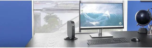 Alt view image 4 of 8 - HP t540 Thin ClientAMD Ryzen R1305G Dual-core (2 Core) 1.50 GHz - TAA Compliant - 8 GB RAM DDR4 SDRAM - 64 GB Flash - AMD Radeon Vega 3 Graphics - Gigabit Ethernet - Windows 10 IoT Enterprise - Displa