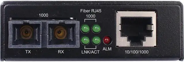 Alt view image 5 of 20 - Tripp Lite 500m Hardened Gigabit Fiber to Fiber Media Converter N785H01SCMM