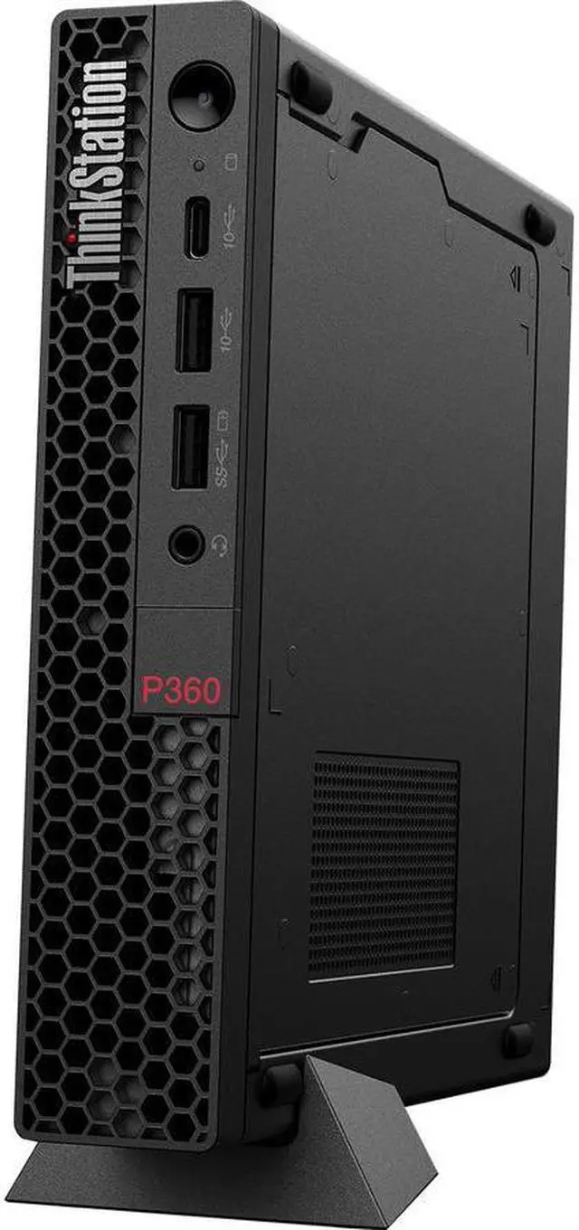 Alt view image 4 of 15 - Lenovo ThinkStation P360 - tiny Core i5 12500 3 GHz - 16 GB - SSD 5 (30FA001CUS)