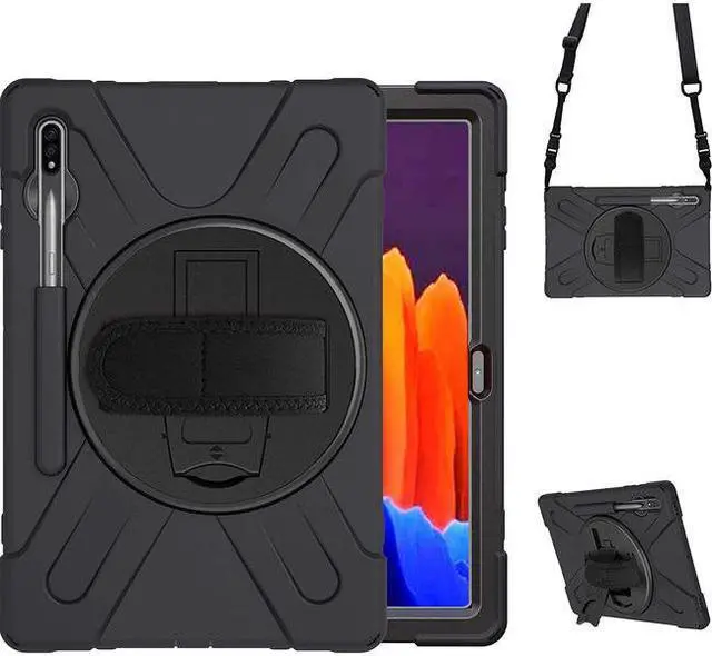 Alt view image 7 of 13 - Codi Rugged Rugged Carry Case for 10.4" Samsung Galaxy Tab A7 Tablet Black