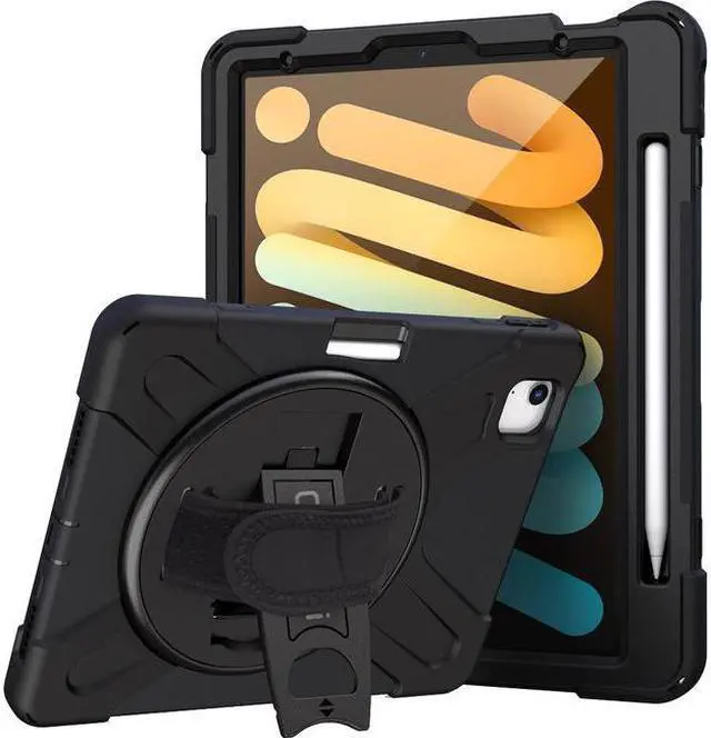 Alt view image 5 of 12 - Codi Rugged Carrying Case Apple iPad mini 6th Generation Tablet Black C30705064