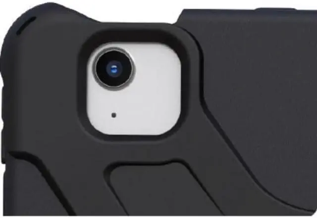 Alt view image 7 of 9 - Rugged Case iPad Air 10.9 Gen 4 Silicone Polycarbonate Hand Strap