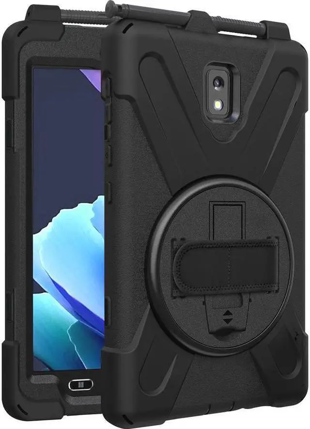 Alt view image 4 of 12 - Codi Rugged Rugged Case for 8" Samsung Galaxy Tab Active3 Black C30705059