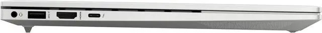 Alt view image 6 of 7 - HP Envy 14-eb0000 14-eb0047nr 14" Notebook - WUXGA - 1920 x 1200 - Intel Core i7 11th Gen i7-1165G7 Quad-core (4 Core) - 16 GB Total RAM - 16 GB On-board Memory - 512 GB SSD - Natural Silver Alum