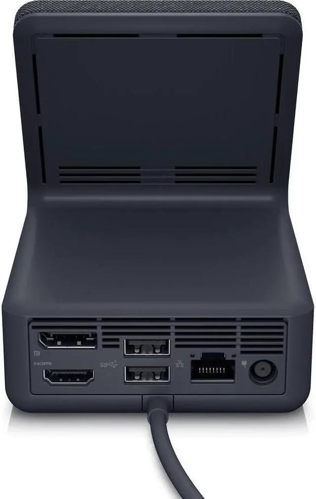 Alt view image 4 of 20 - Dell Docking Station - 90 W - USB Type-C - Network (RJ-45) - HDMI - 1 x DisplayPorts - DisplayPort - Gigabit Ethernet