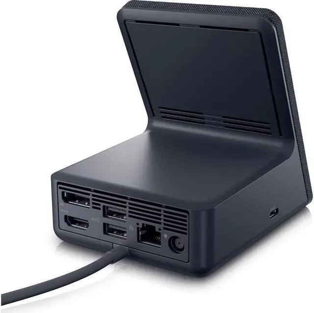 Alt view image 6 of 20 - Dell Docking Station - 90 W - USB Type-C - Network (RJ-45) - HDMI - 1 x DisplayPorts - DisplayPort - Gigabit Ethernet