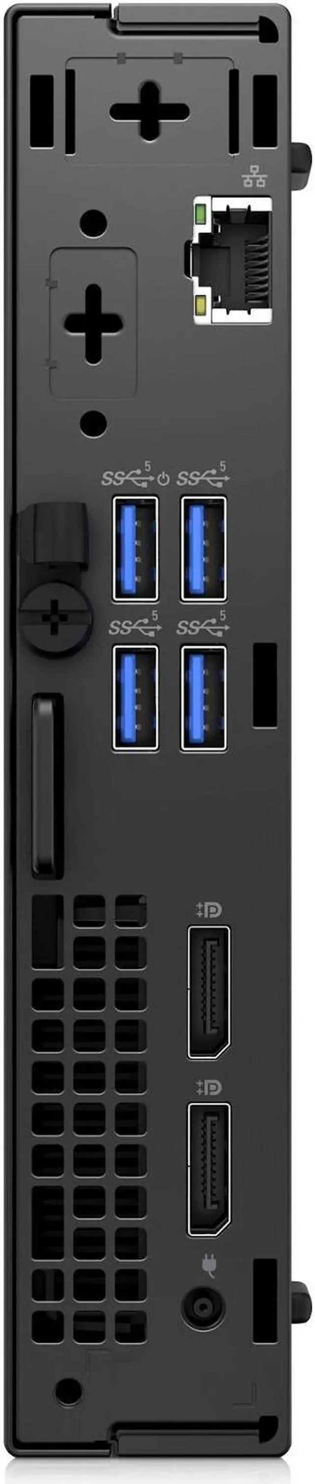 Alt view image 6 of 17 - Dell OptiPlex 5000 Micro Form Factor Desktop Intel Core 12th Generation i3-12300T up to 4.2 GHz 16GB DDR4 256 SSD Integrated Graphics Windows 11 Pro