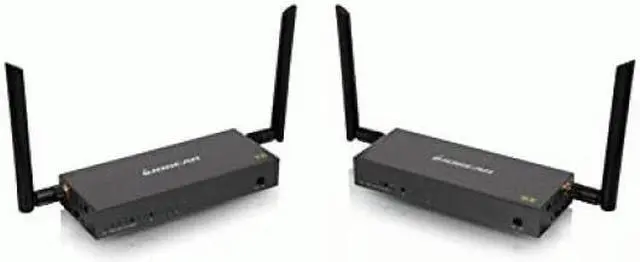 Alt view image 2 of 13 - Iogear Long Range Wireless 4K Video Transmitter & Receiver Kit with Local Passthrough (GWLRSSKIT4K)