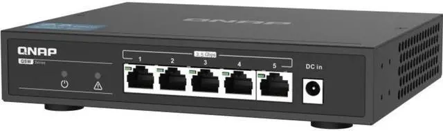 Alt view image 10 of 13 - Qnap QSW-1105-5T-US Unmanaged Switch