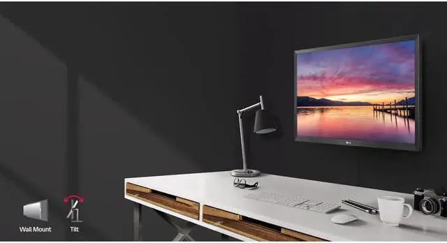 Alt view image 5 of 15 - LG 27BP450Y-I 27" Full HD Direct LED LCD Monitor - 16:9 - Black - TAA Compliant - 27" Class - In-plane Switching (IPS) Technology - 1920 x 1080 - 16.7 Million Colors - FreeSync - 250 Nit - 5