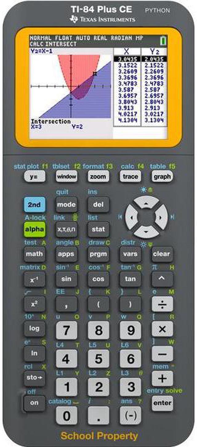Alt view image 5 of 8 - Texas Instruments TI-84 Plus CE Python Teacher Pack Yellow 10-Pack TI84PLUSCEPYTPK
