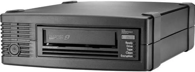 Alt view image 3 of 4 - HPE StoreEver LTO-9 Ultrium 45000 External Tape Drive BC042AABA